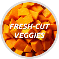 fresh-cut veggies