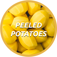 peeled potatoes